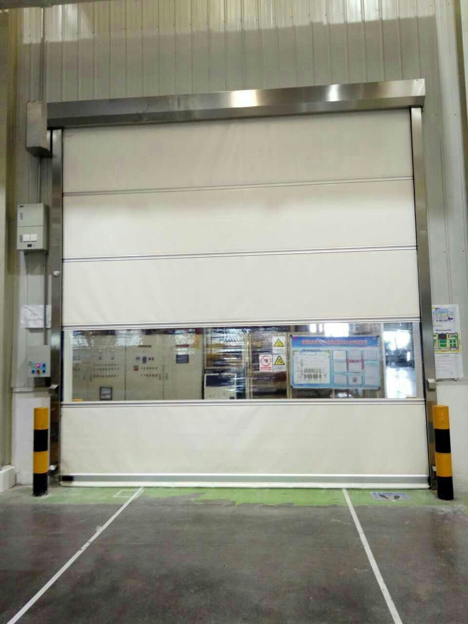 White Color PVC High Speed Door